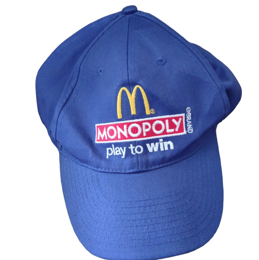 McDonald's Monopoly Play to win Blue Hat
